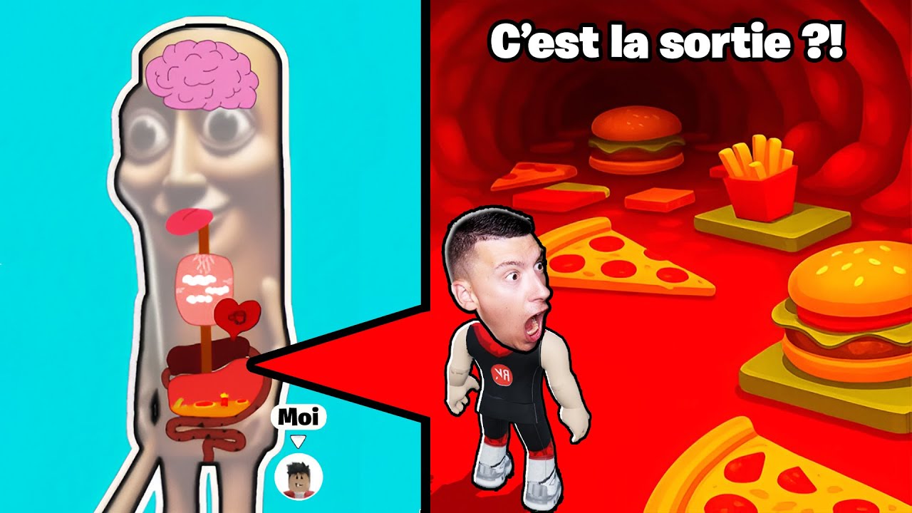 JE SUIS ENTRÉ DANS LE VENTRE DE TUNG TUNG SAHUR 😱 🧠 !!! ROBLOX