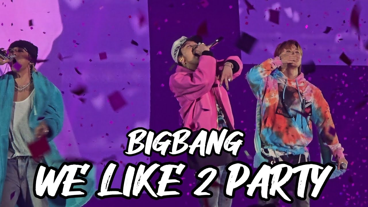[4K] BIGBANG - WE LIKE 2 PARTY (Encore w/ G-DRAGON, TAEYANG & DAESUNG + Talk Ment) (Fancam│20251214)