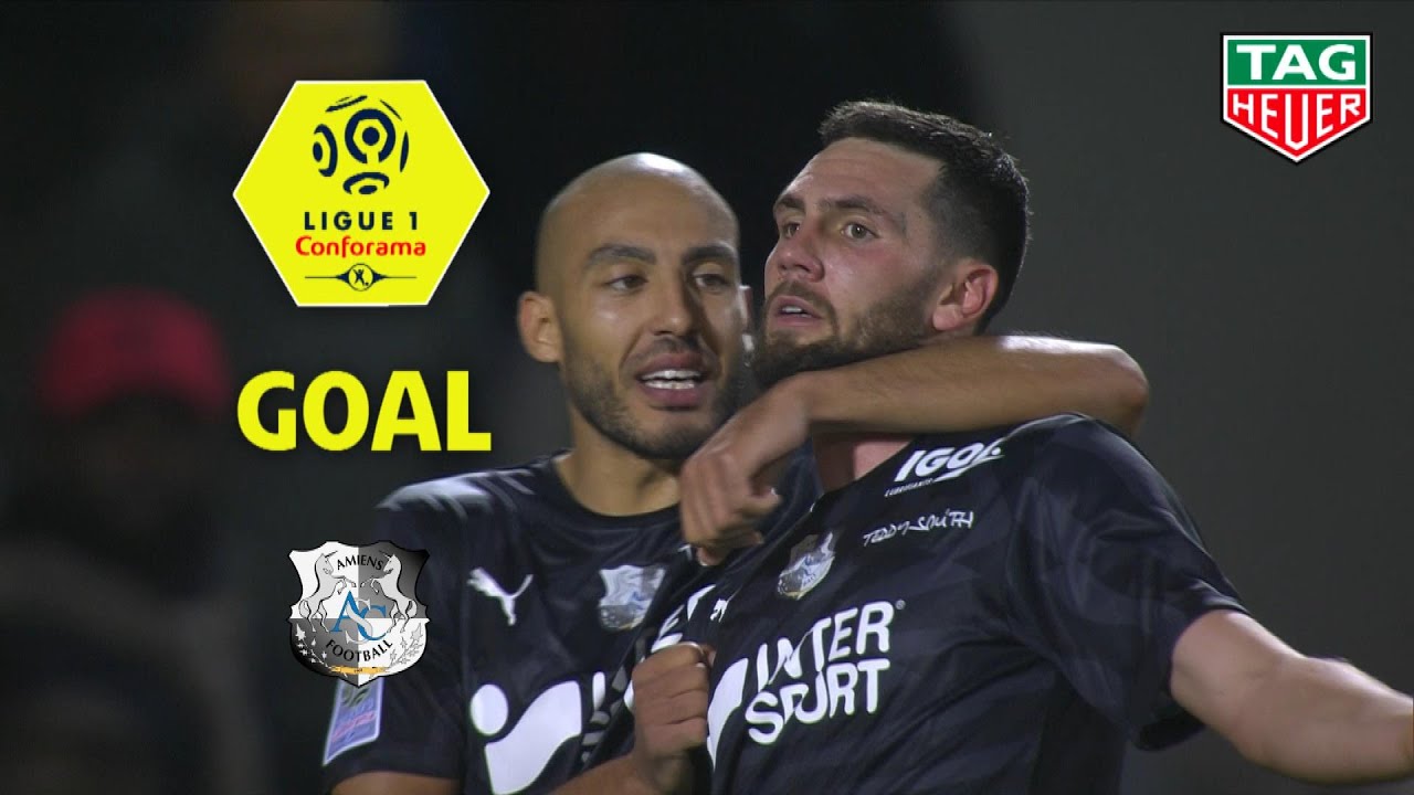Goal Arturo CALABRESI (90' +5) / N&icirc;mes Olympique - Amiens SC (1-1) (NIMES-ASC) / 2019-20