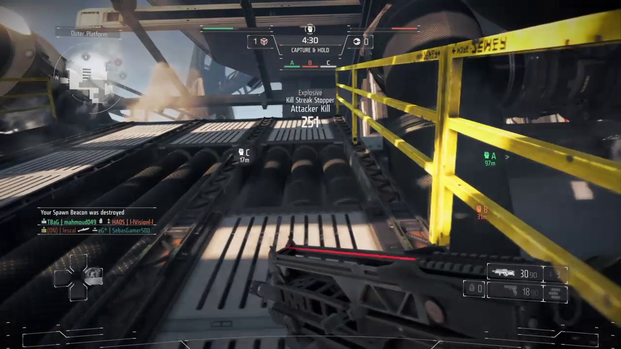 killzone shadow fall : scrim 3v3 (1/2)