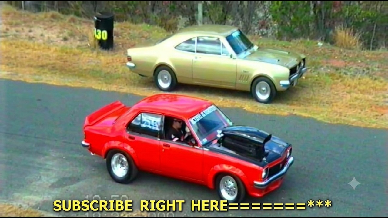 Ravenswood Drag Racing not Kwinana Beach Perth Motorplex in the HT HK HG GTS MONARO