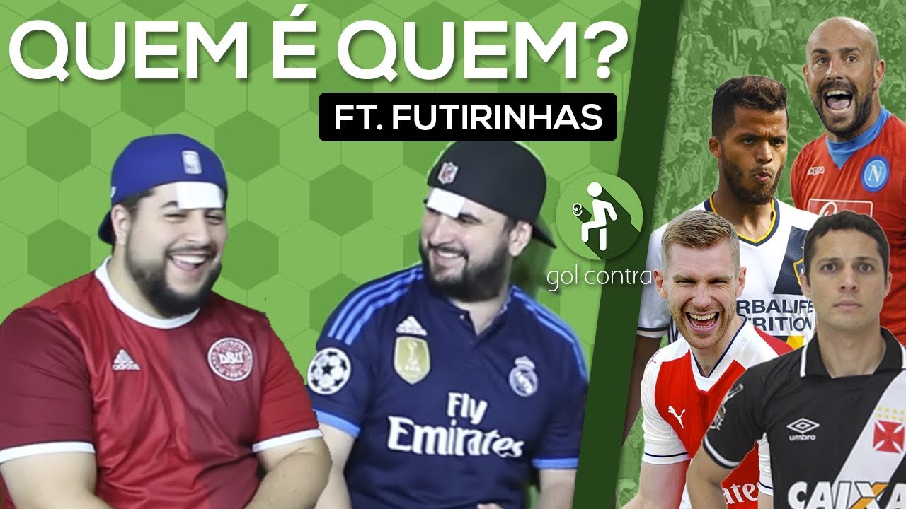 DESAFIO QUEM SOU EU DO FUTEBOL ft FUTIRINHAS