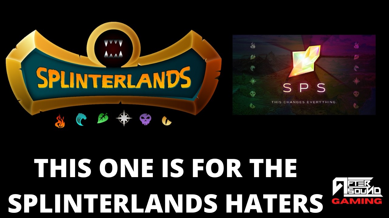 THIS ONE IS FOR THE SPLINTERLANDS HATERS (ANSWERING COMMENTS)