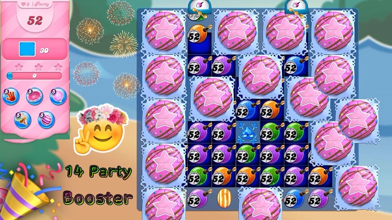 Party time 🎉 : party booster special edition level || Candy crush saga