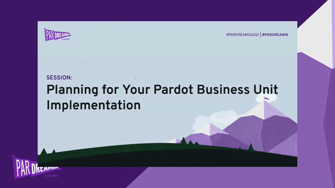 Planning for Your Pardot Business Unit Implementation