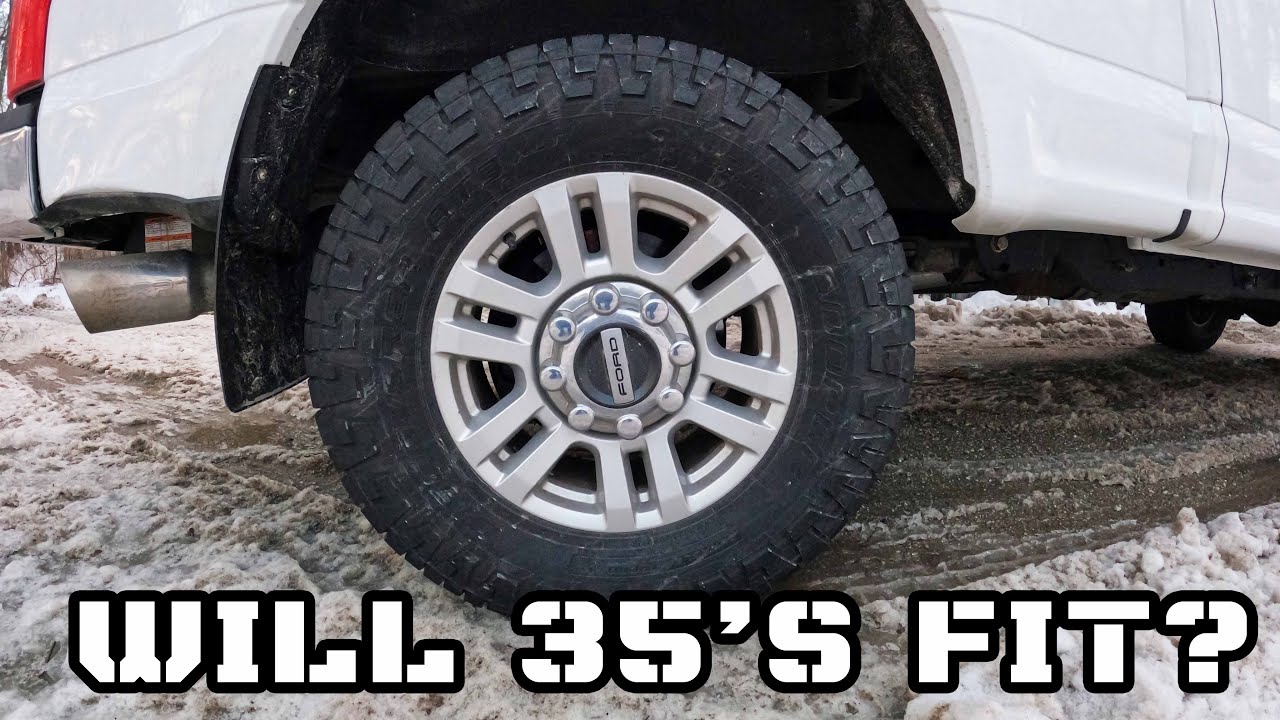 Can You Fit 35 Inch Tires On A 2019 Ford Super Duty?