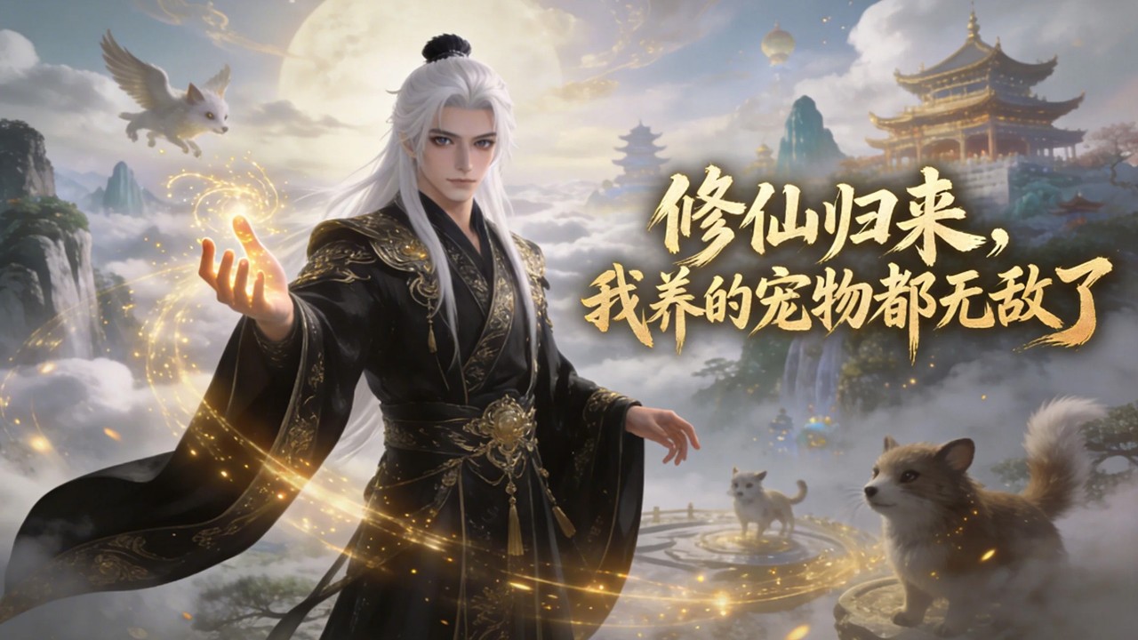 【FULL】《修仙归来，我养的宠物都无敌了》活亿万年的长生者，弟子皆是仙帝女帝！化名入世成圣子，一路碾压踏仙途！#原创动画 #漫画 #中文全集