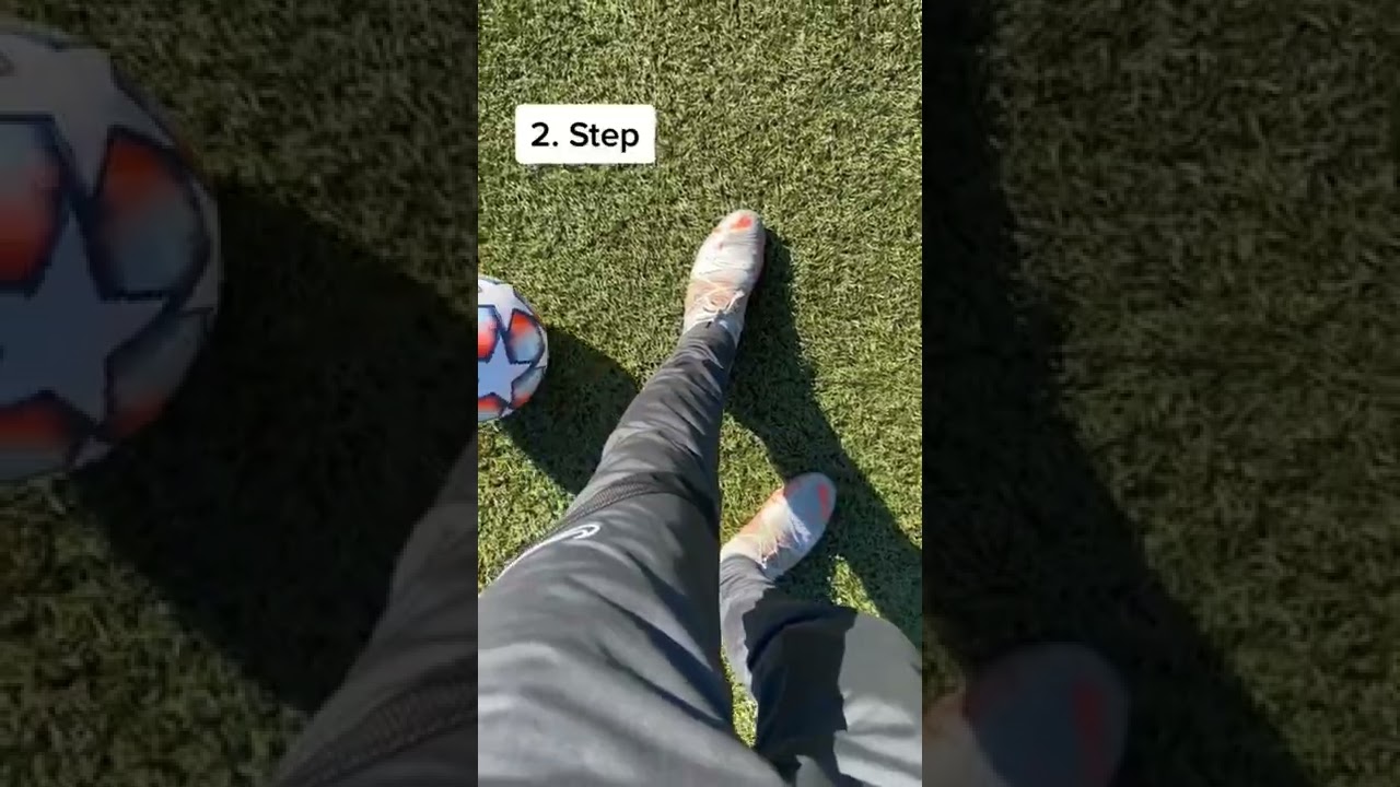 Leer de L-DRAG-techniek in 3 stappen 🔥 #soccer #fussball #viral #soccerskills #footballskills
