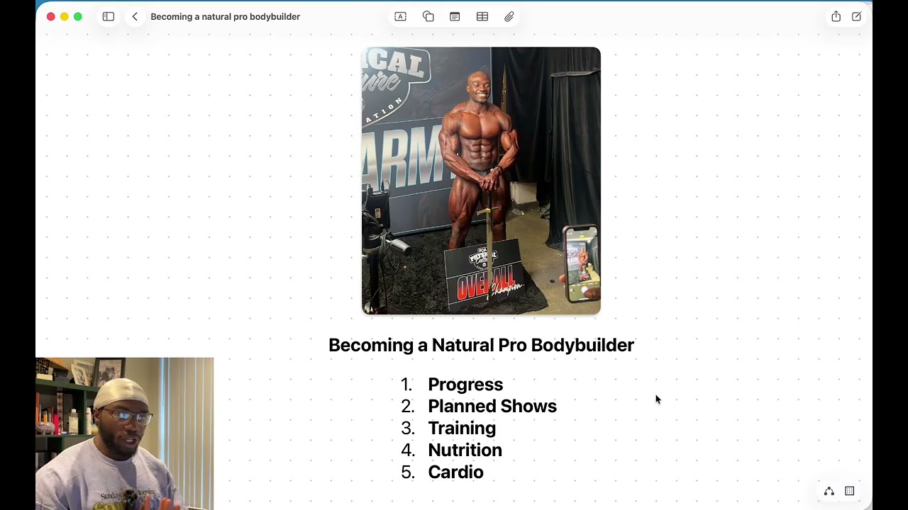 Becoming A Natural Pro Bodybuilder - Week 5