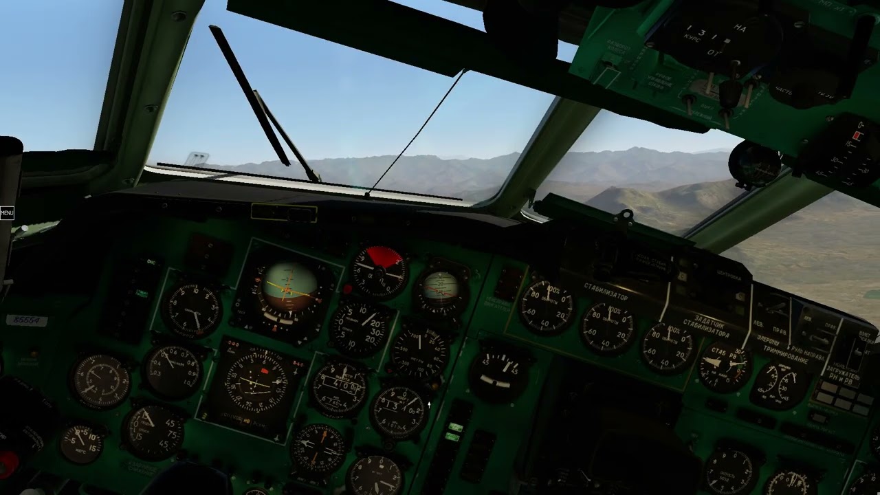 X-PLANE 11 | Ту-154Б-2