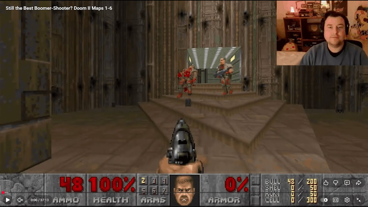 Still the Best Boomer-Shooter? Doom II Maps 1-6