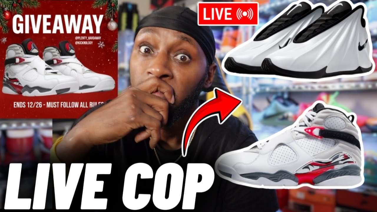 LIVE COP! 🚨 Jordan 8 “Bugs Bunny” + GT Future | GIVEAWAY DETAILS😲