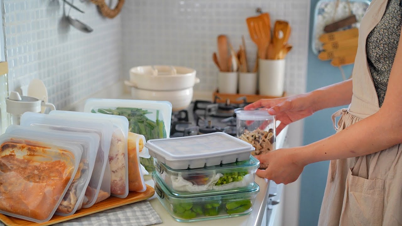 ５日分の冷凍おかずの作り方♪我が家で人気のおいしすぎレシピ【作り置き・冷凍保存】