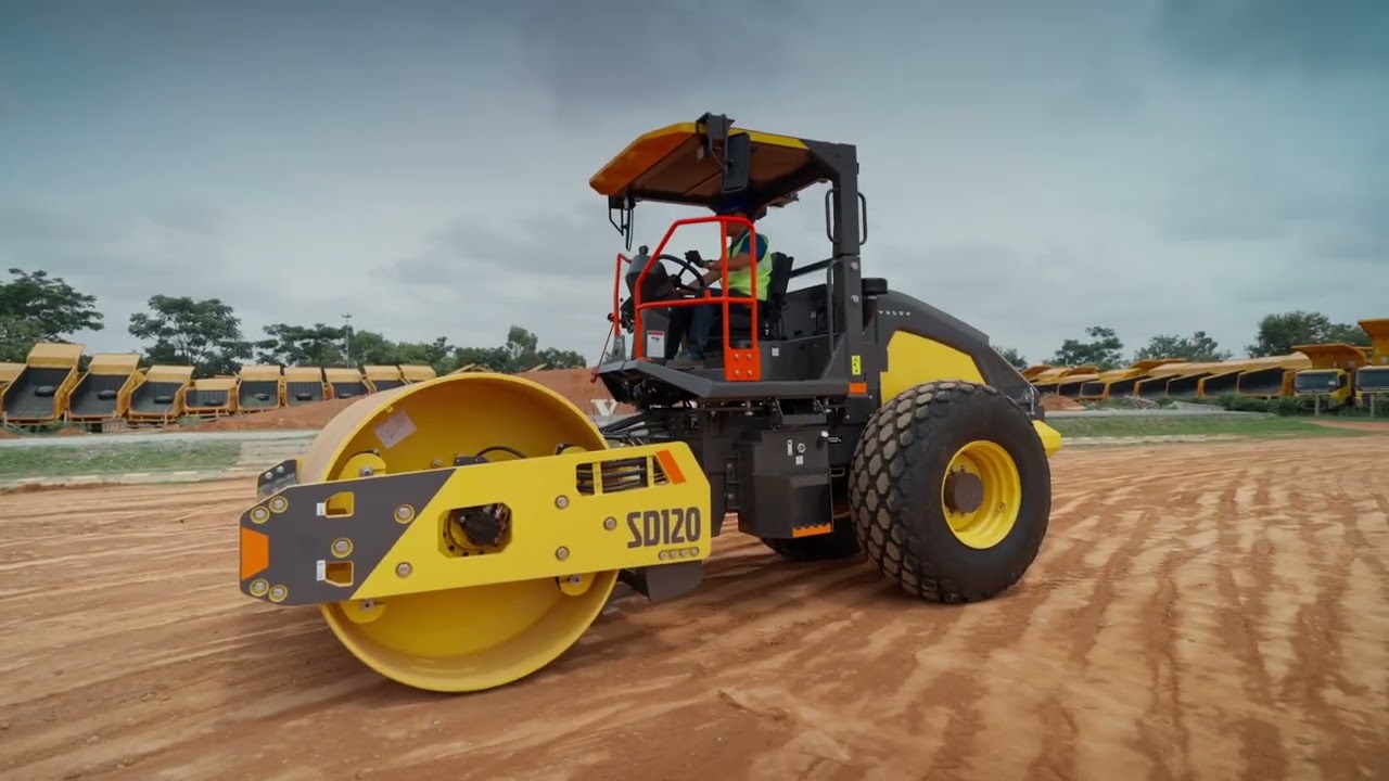 Introducing the New Generation Volvo SD120 Compactor.