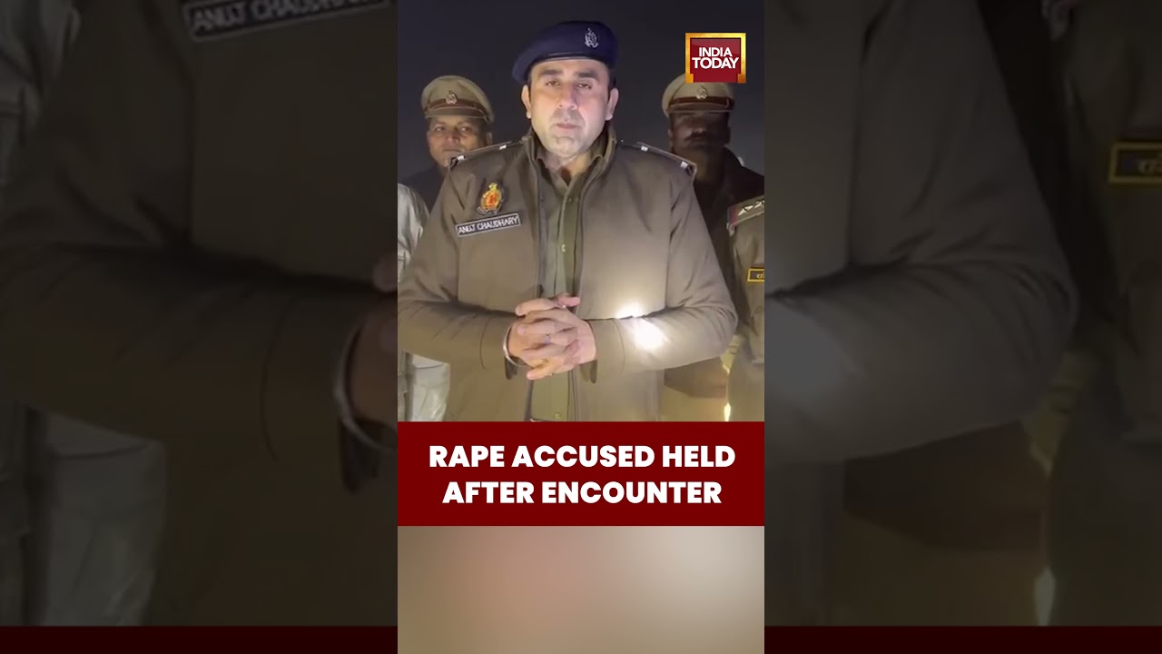 UP Police Arrest Accused Rape Suspect After Encounter in Firozabad | India Today