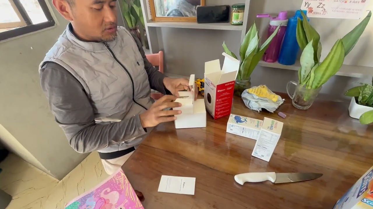 CCtV Thar aw.. CP Plus  Wifi Camera 2 MP Unboxing