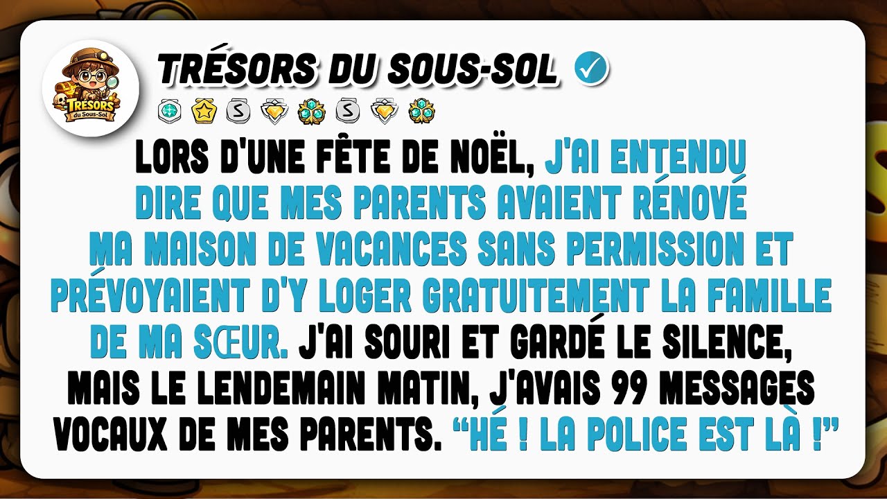 À Noël, J'ai Entendu Que Mes Parents Ont Rénové Ma Maison De Vacances Sans Permission.