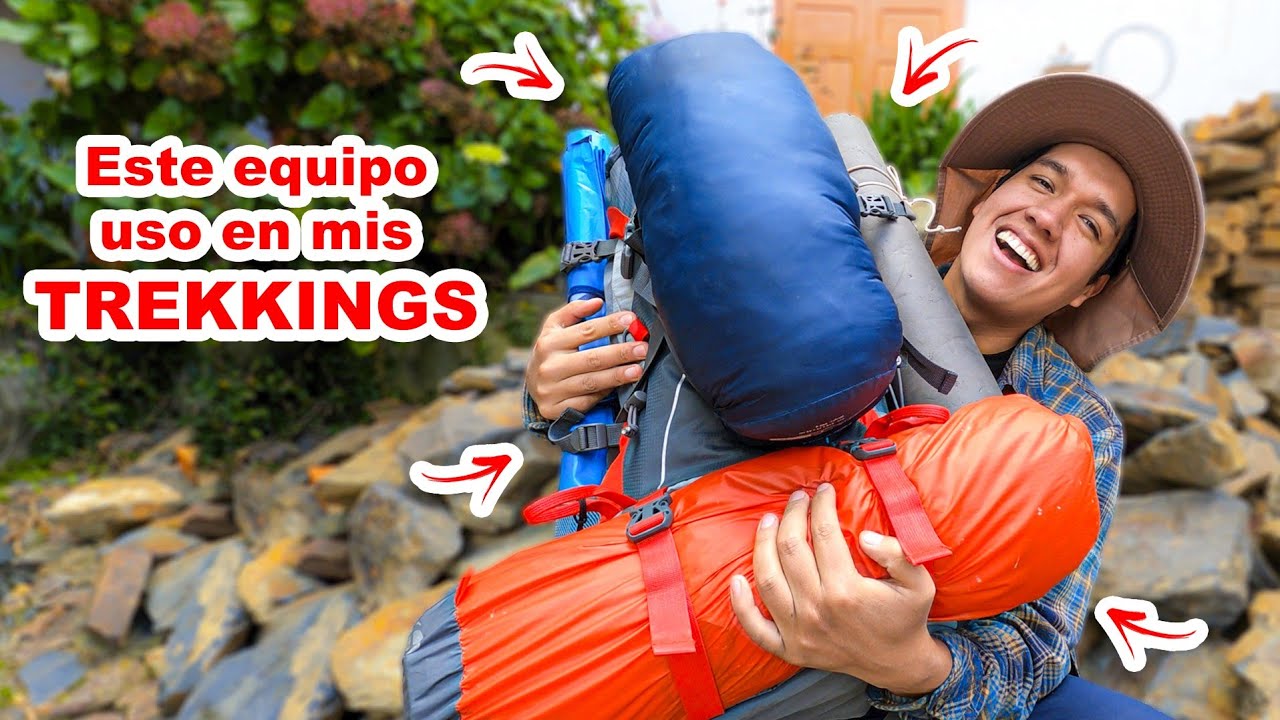 Este EQUIPO DE ACAMPADA uso en mis trekkings de ALTA MONTAÑA | Jordy Aventurero