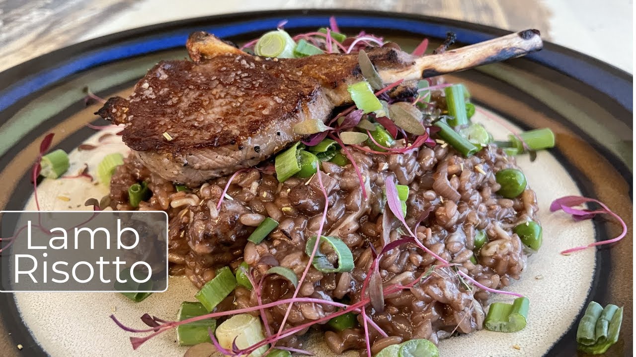 Lamb Risotto - Chef Jason Bunin Cocoa Beach, Fl