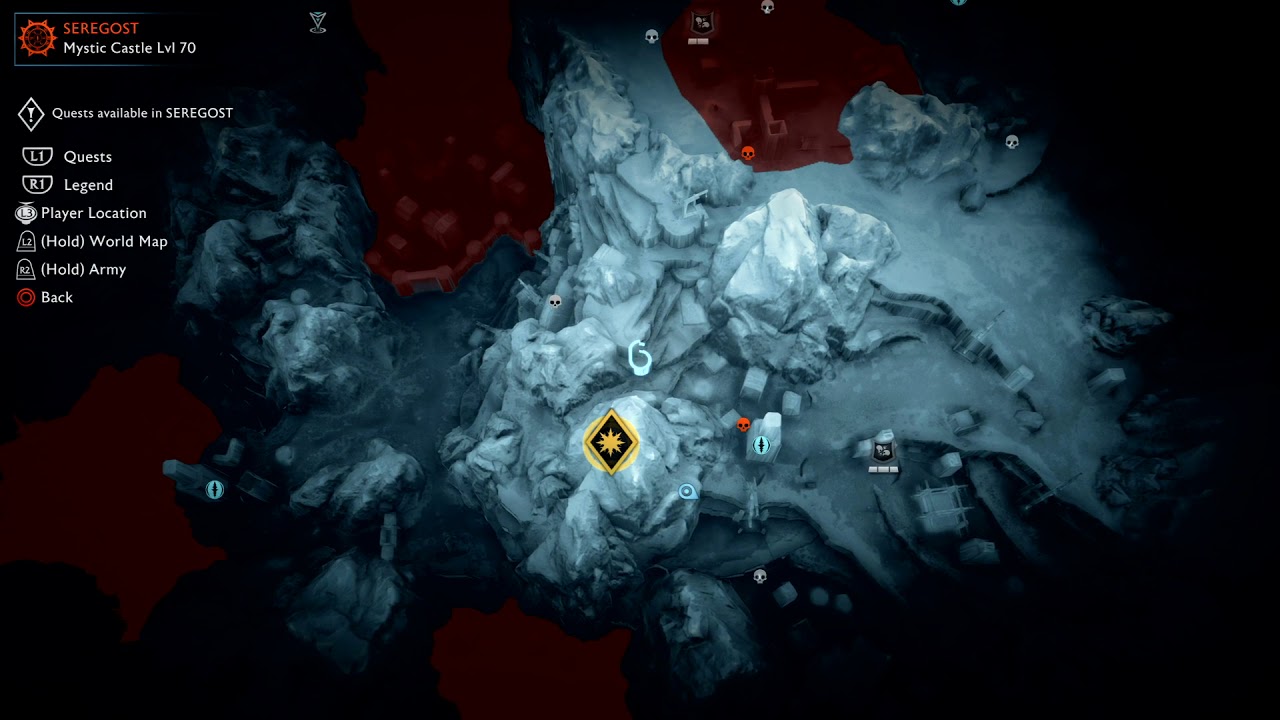 The Snowflake Entrance Seregost  Middle-earth: Shadow of War