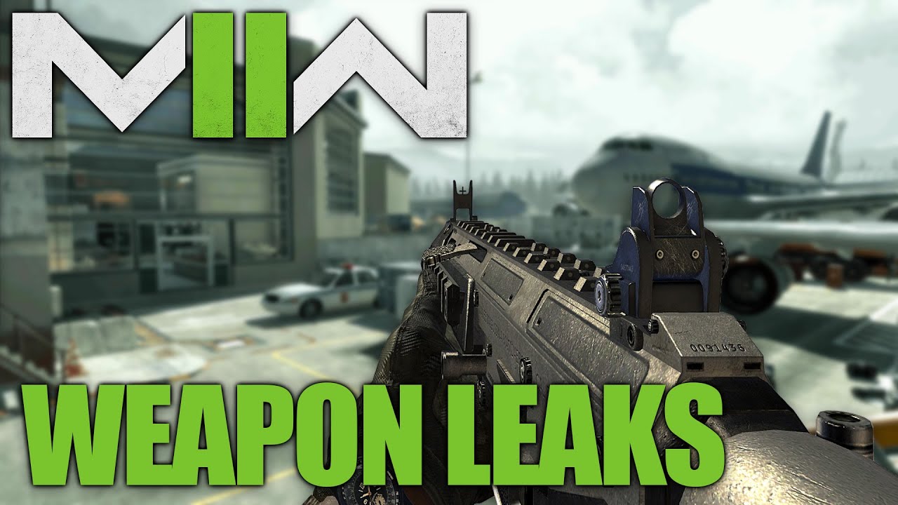 Modern Warfare 2 (2022) WEAPON LEAKS!