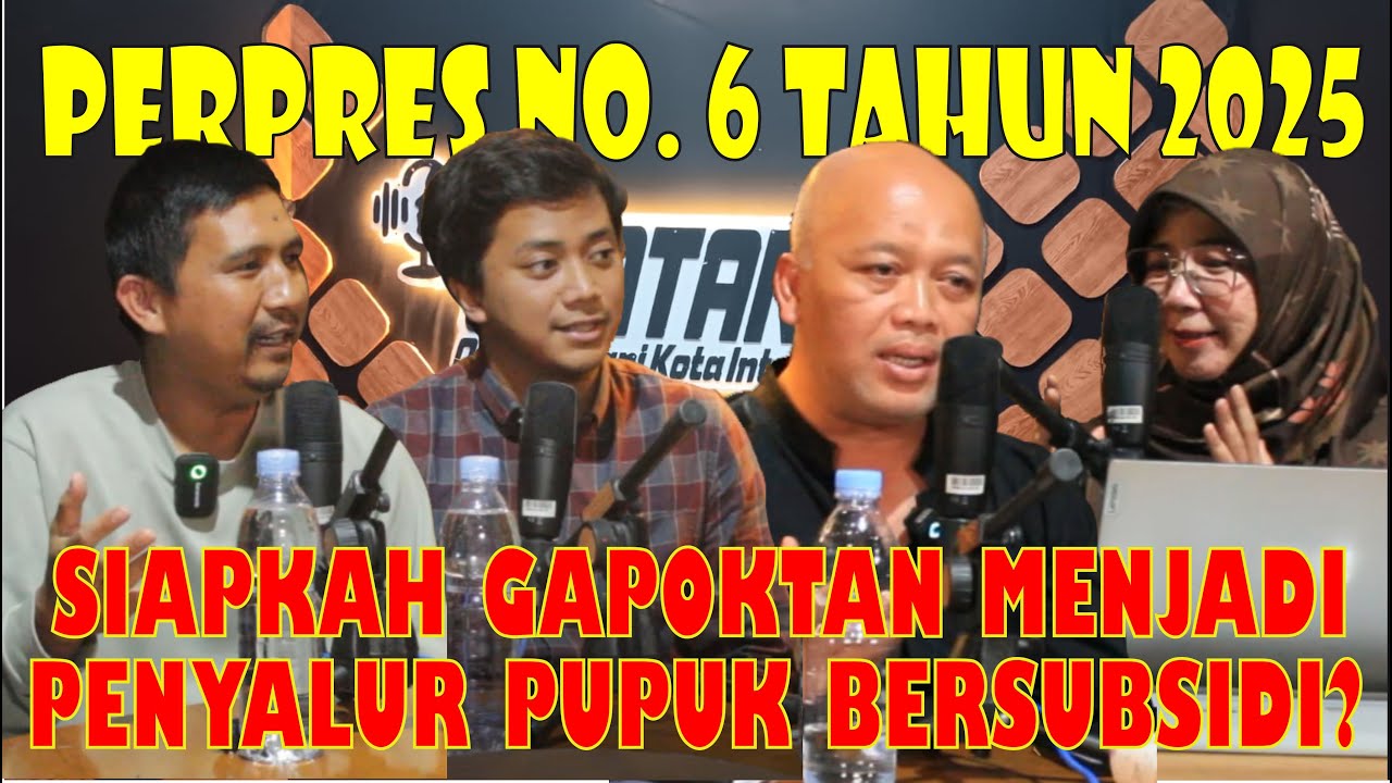 TATA KELOLA BARU PUPUK BERSUBSIDI: Kupas Tuntas Perpres No.6 Tahun 2025 dan Peran Strategis Gapoktan