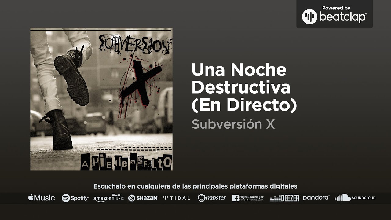 Subversión X - Una Noche Destructiva (En Directo)