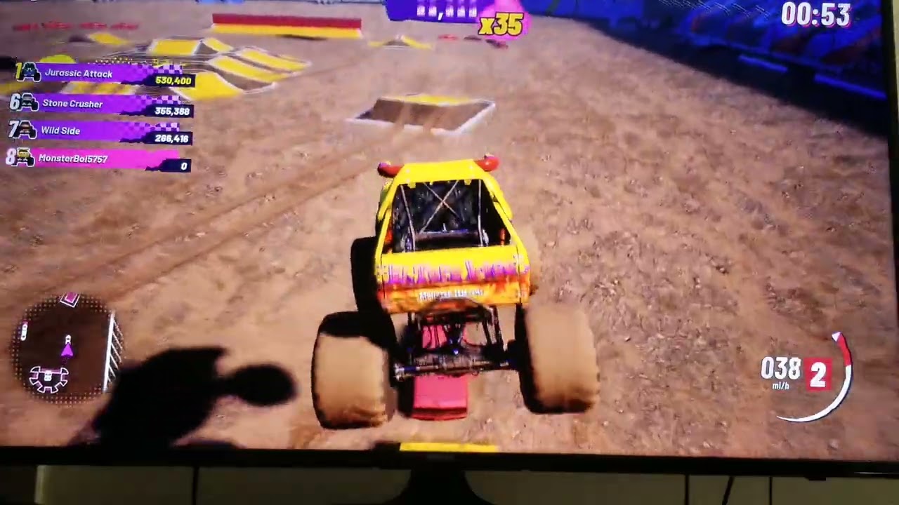 Monster jam showdown el toro loco yellow gameplay 