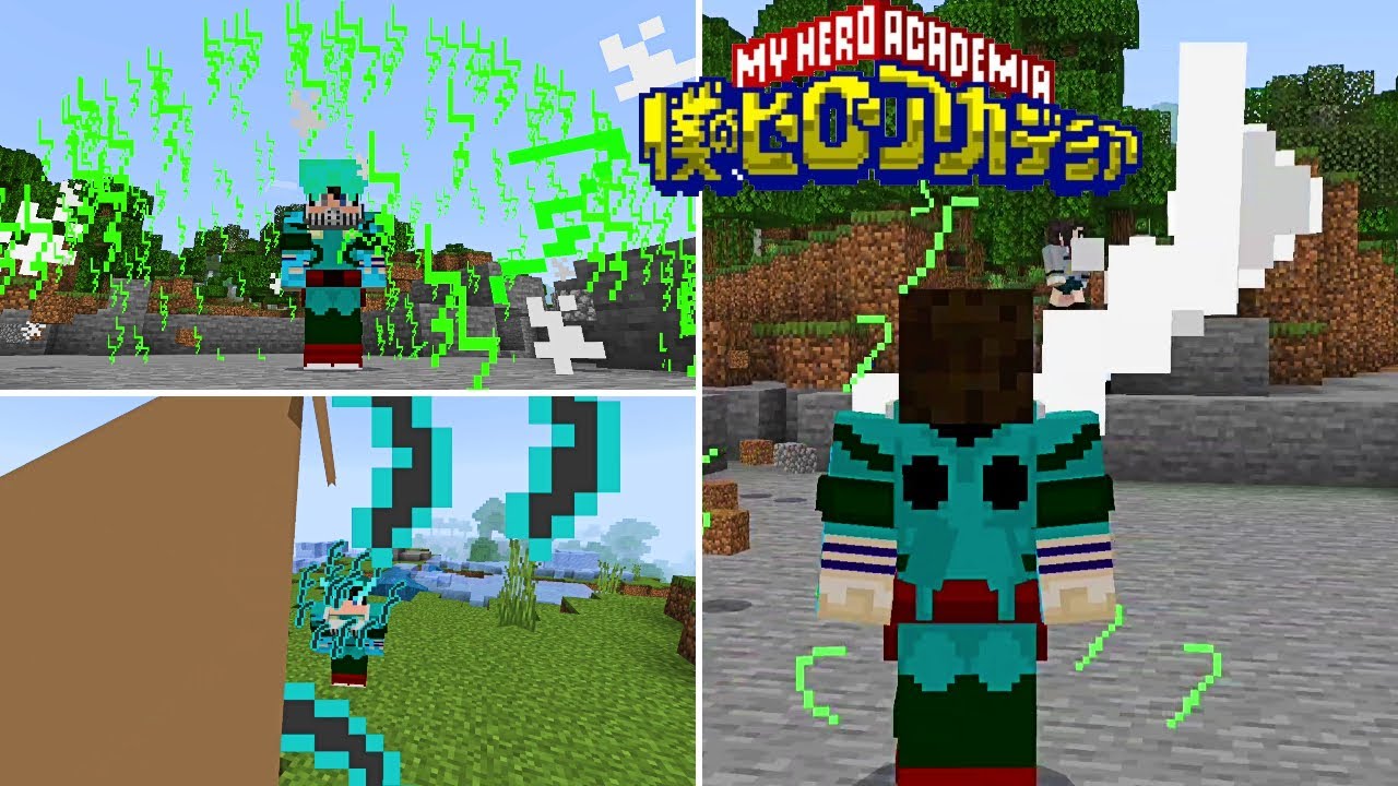 Addon de MY HERO ACADEMIA para Minecraft PE || Boku no Hero MCPE