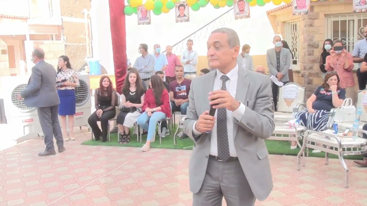 حفلة الامانة العامة سنودس النيل الانجيلي لتكريم اوائل الثانوية العامة 2021  جزء2