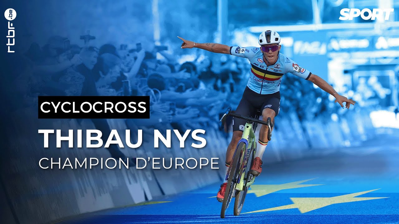 Thibau Nys champion d'Europe de Cyclocross