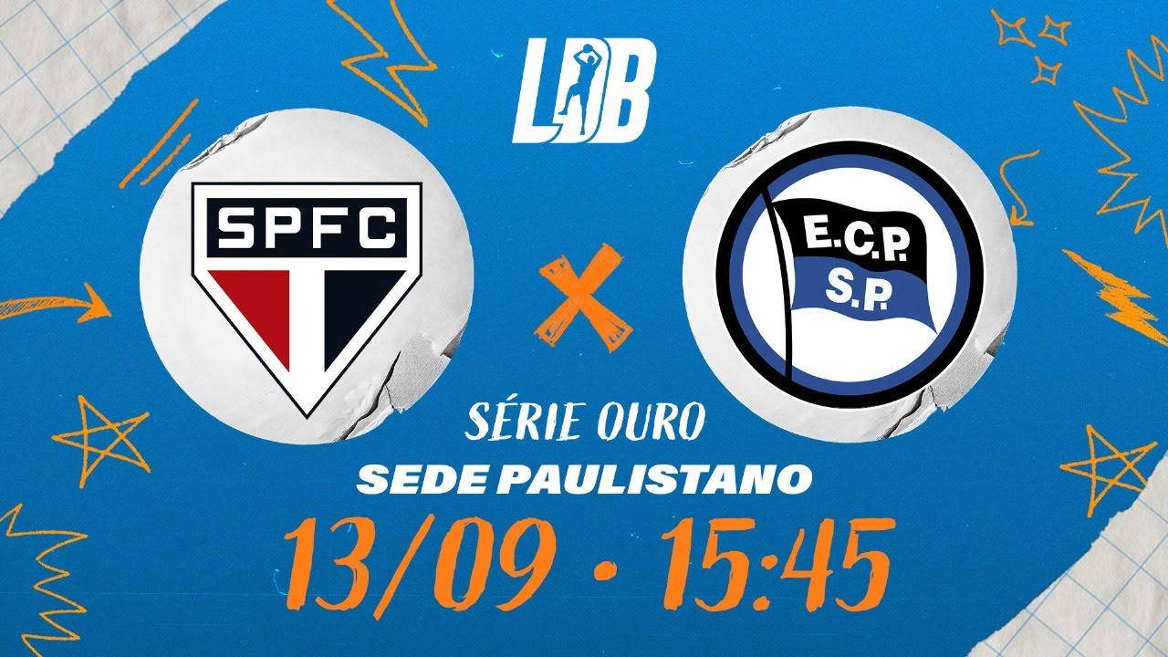 LDB 2025 | São Paulo x Pinheiros | Série Ouro | Sede Paulistano | 13/09/25 | Ao vivo | 15:45