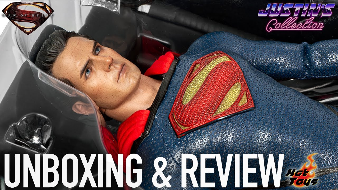 Hot Toys Superman Man of Steel Unboxing & Review