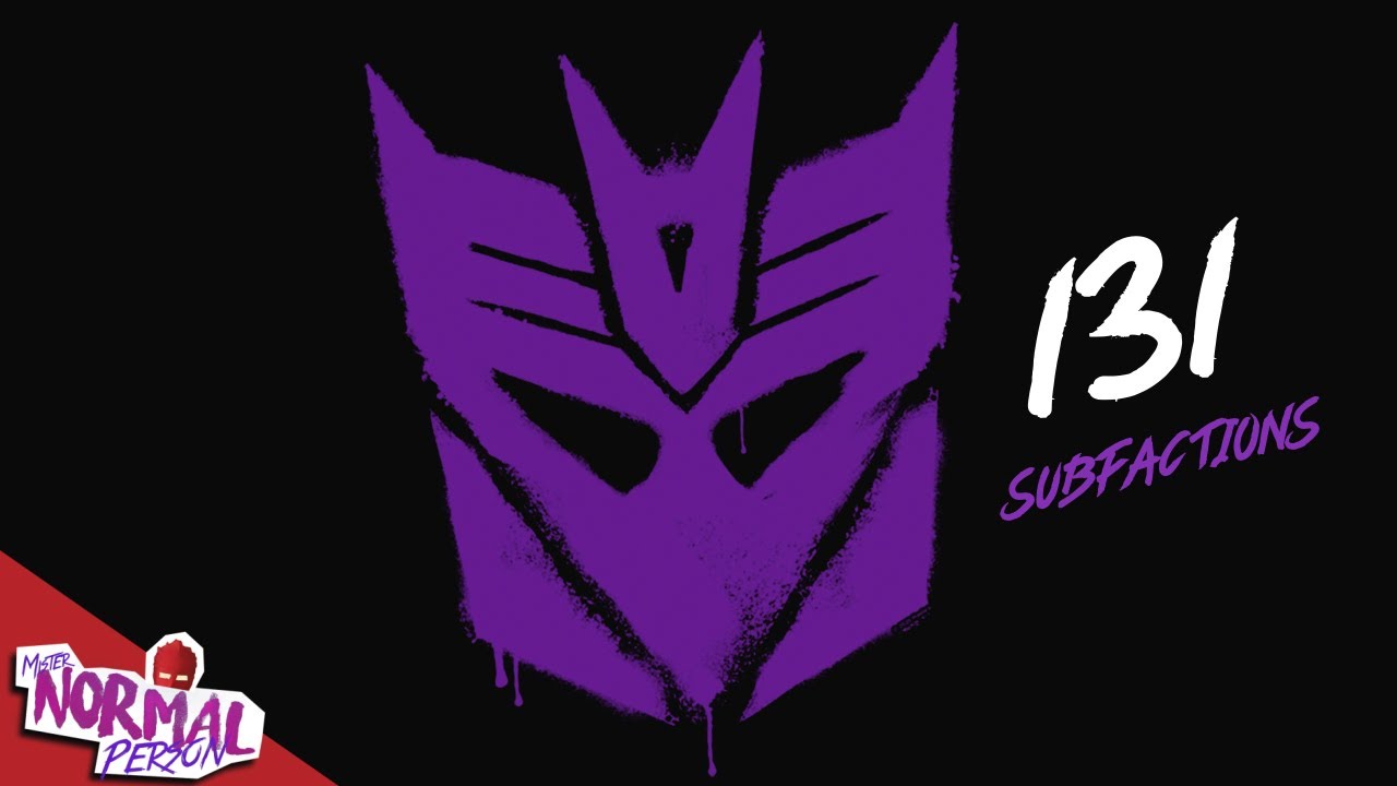 EVERY SUBFACTION in the DECEPTICON ARMY [SUPERCUT]