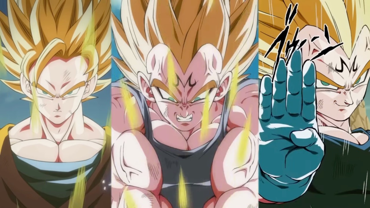 LR PHY MAJIN VEGETA + SSJ2 GOKU FOR SAIYAN DAY SUPER ATTACKS & KIT REACTION!!