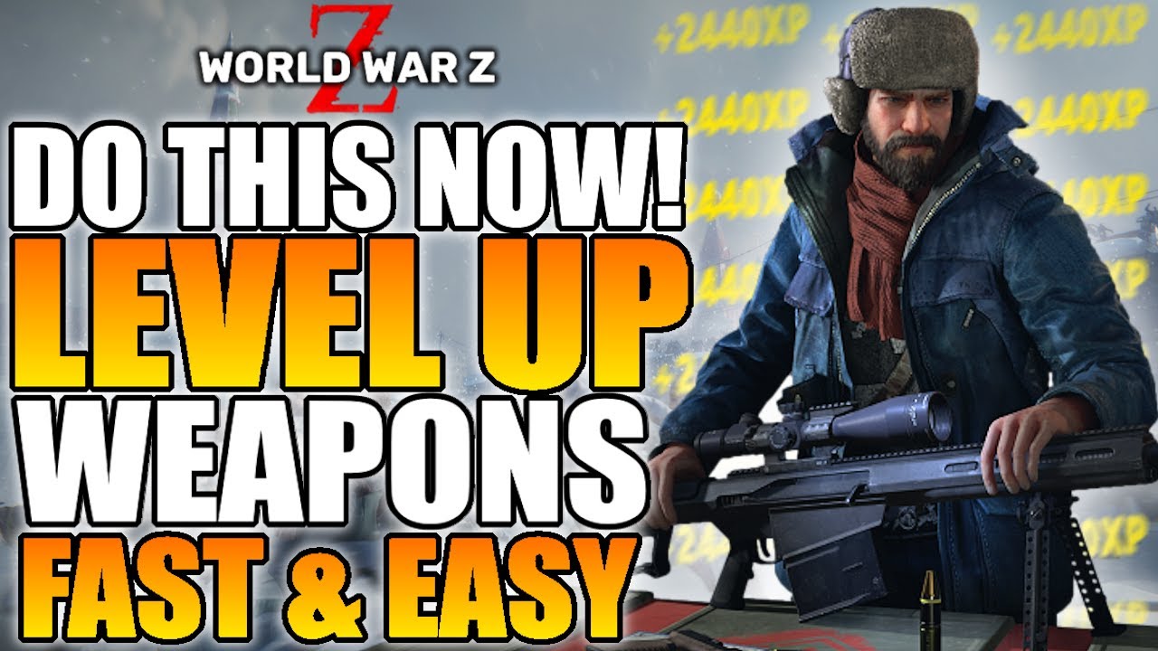 World War Z Aftermath How to Level Up Weapons Fast (Working 2025)