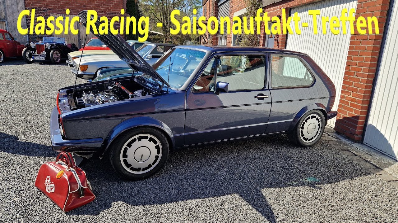 Classic Racing - Saisonauftakt-Treffen - Old- & Youngtimer (Hamm 05.04.25)