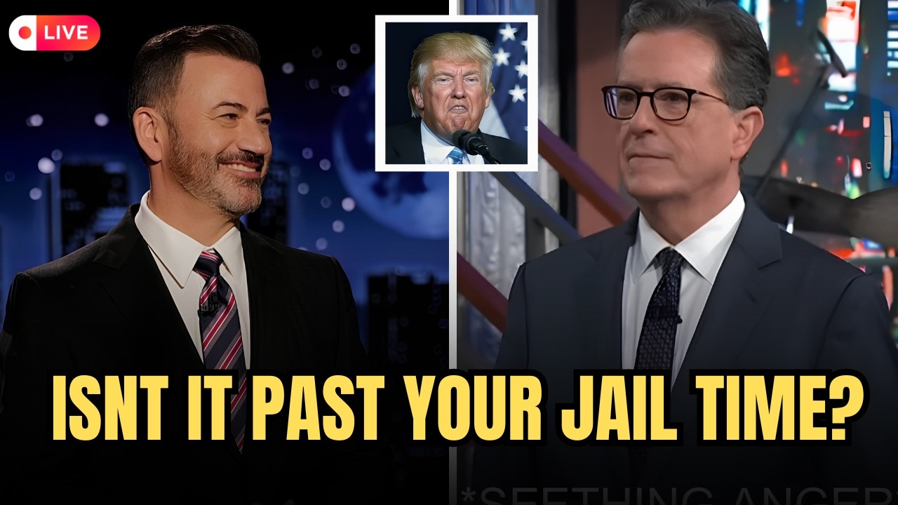 Jimmy Kimmel & Stephen Colbert Roast Trump Live &mdash; The TV Moments That Went Viral