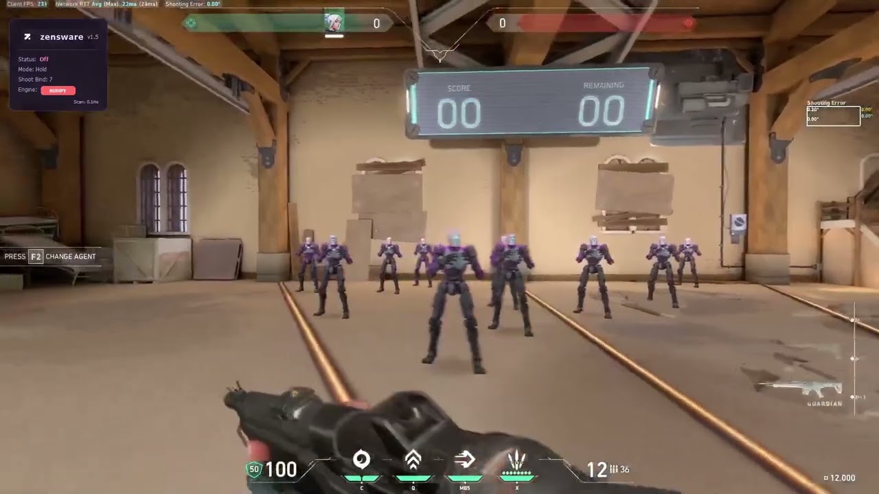 New Updated Free Undetected Trigger bot for Valorant (ft.zensware v1.5)