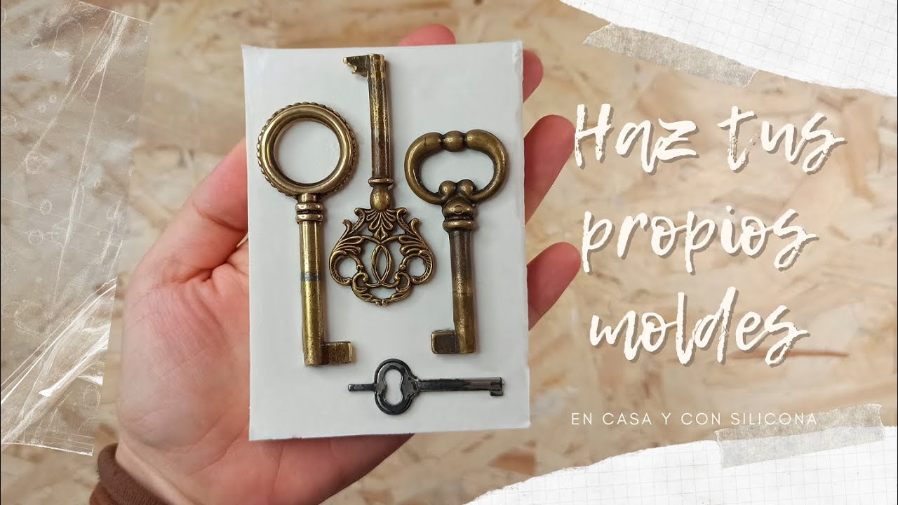 TUTORIAL: Haz tus propios MOLDES de SILICONA en casa [Paso a Paso]