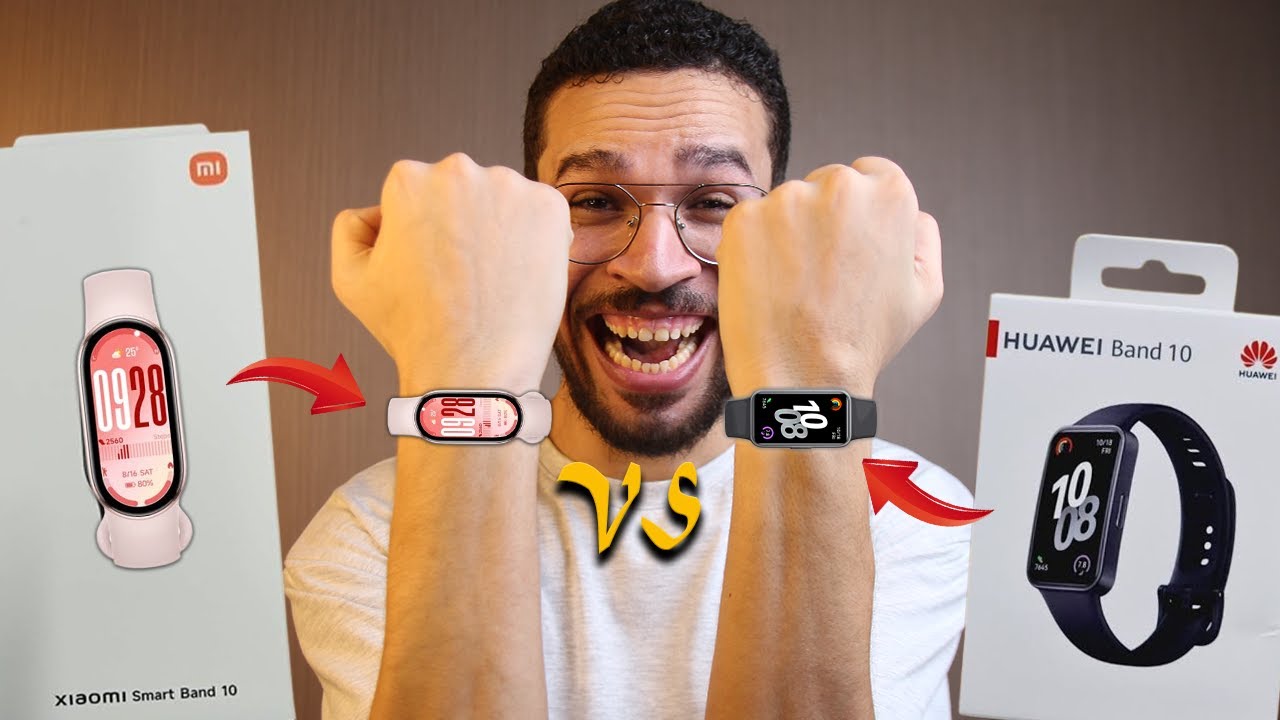 HUAWEI Band 10 ضد Mi Band 10 🔥 معركة اقوي باندين في العالم