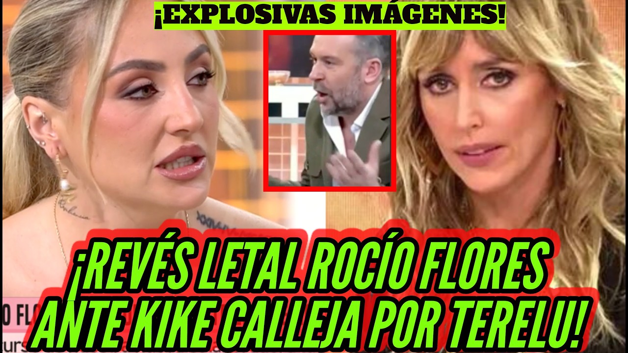 💥​¡REVÉS TOTAL! ROCÍO FLORES A TERELU CAMPOS Y CARMEN BORREGO POR PAOLA OLMEDO EN FIESTA EMMA GARCÍA