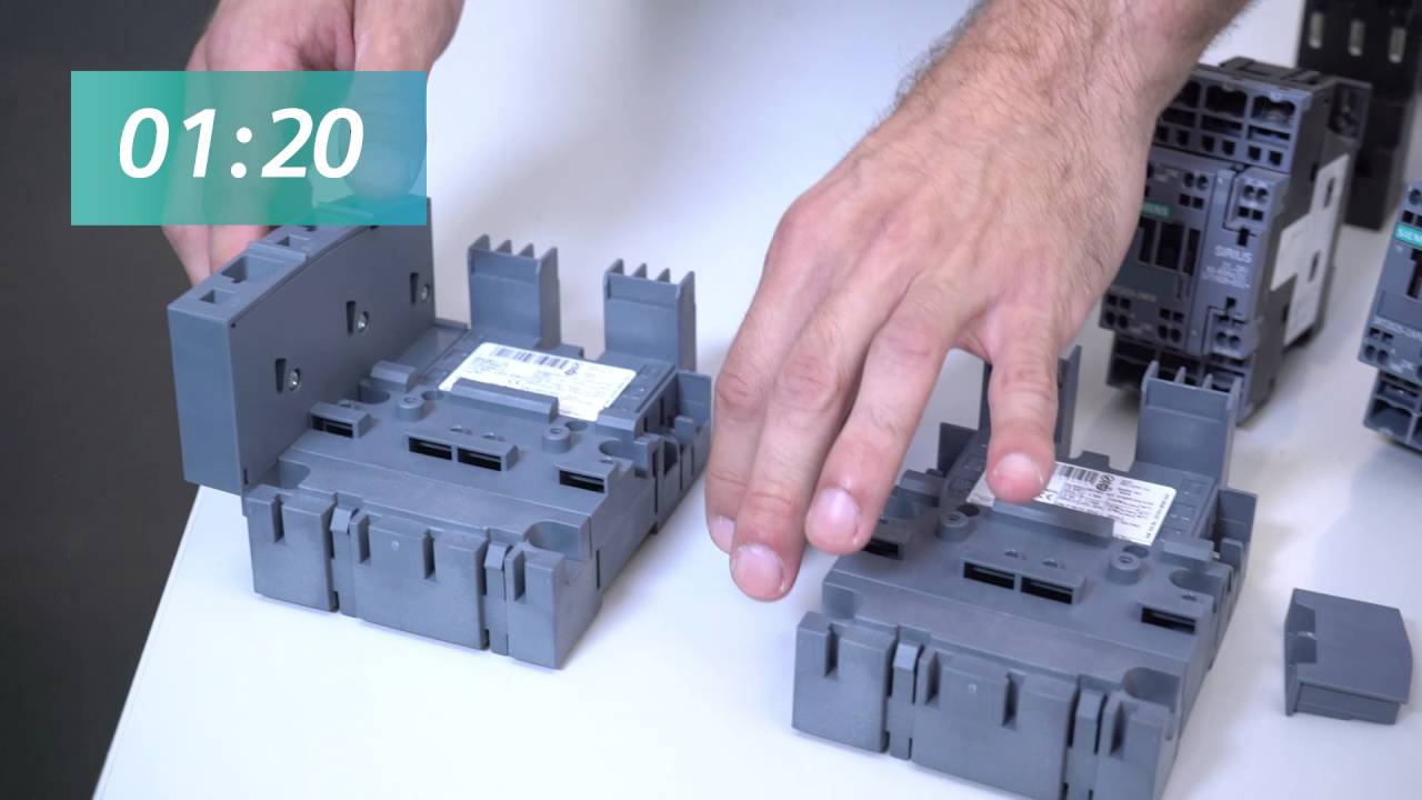 SIRIUS 3RV29 Infeed System - User-friendly energy supply and distribution