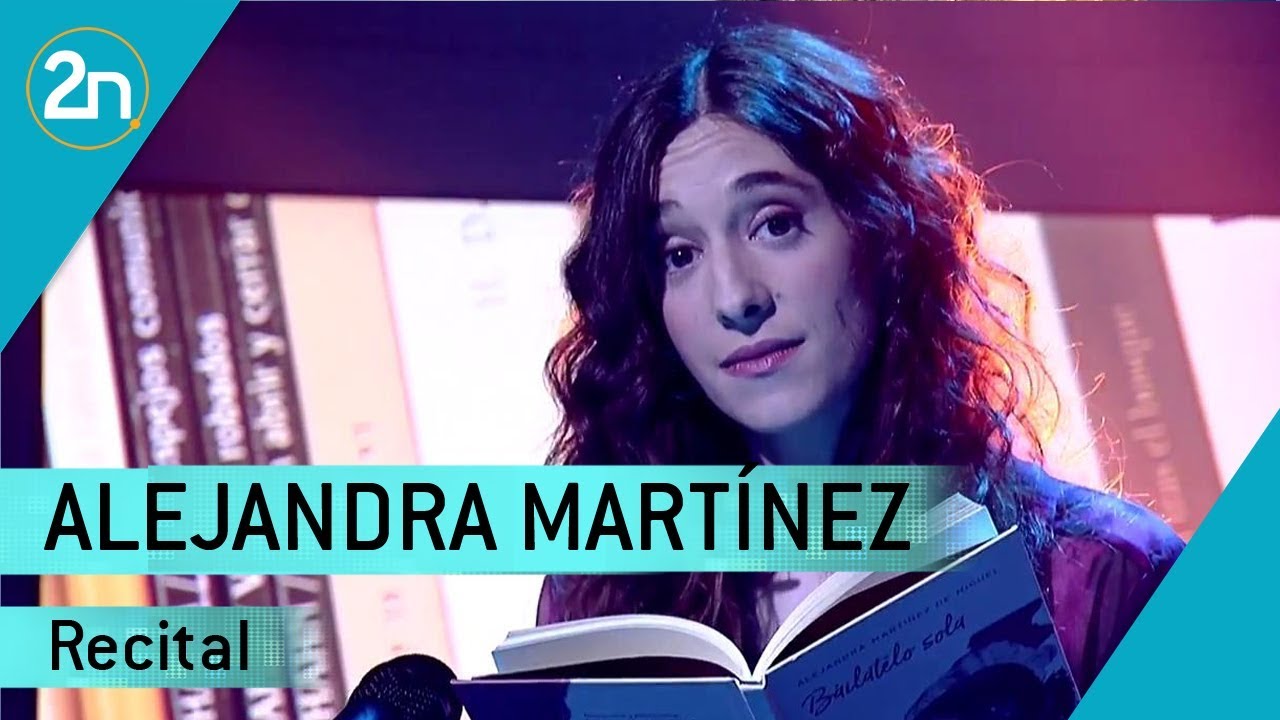 Alejandra Martínez de Miguel recita ‘Metro de Madrid informa:’ | La 2 Noticias 21/03/2019