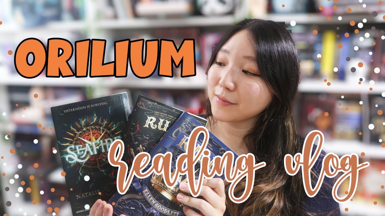 orilium weekend reading vlog | read 1000+ pages