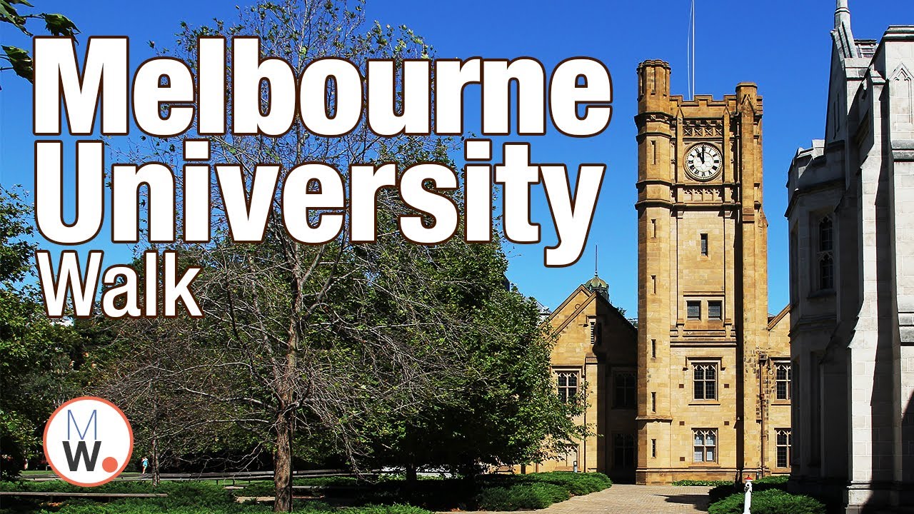 Melbourne University Walk🚶‍♀️🎓【4k】