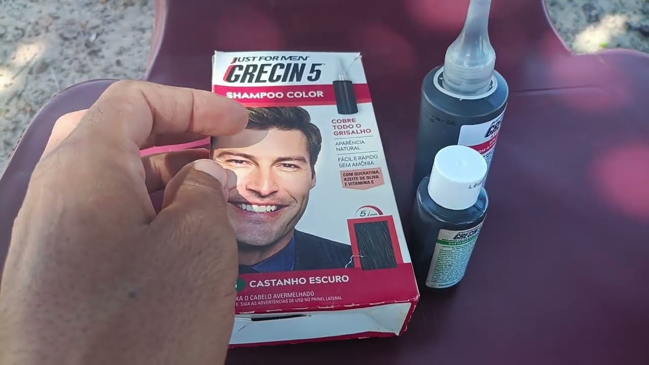 USEI O GRECIN 5 PARA CABELOS GRISALHOS, SERÁ QUE FUNCIONA MESMO?