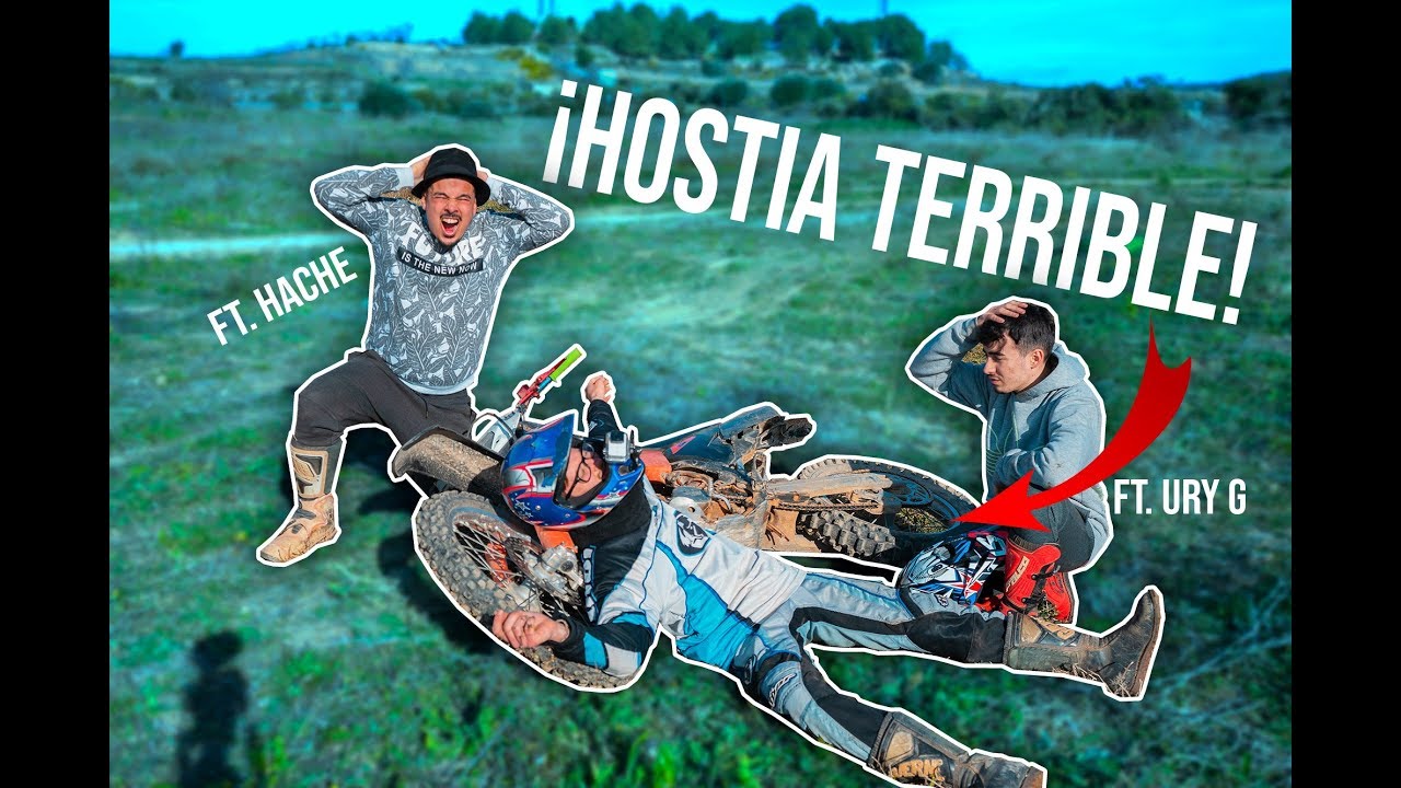 ¡Mi caída MAS DOLOROSA en motocross! 😭