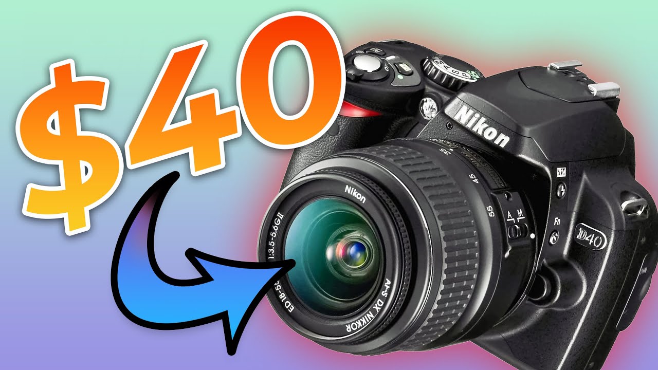 Легендарная Nikon D40 (вызов DSLR за 40 долларов)