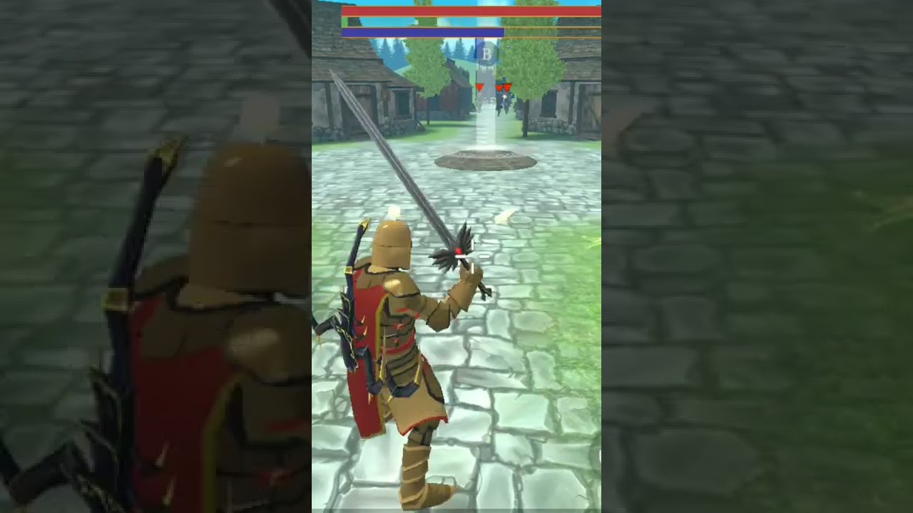 Combat Magic: Destroying The Entire Enemy Team With Knight #combatmagic #shorts